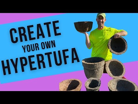 Hypertufa: How To Build and Create Your Own in a few SIMPLE STEPS. Easy to follow tutorial.