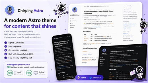 Chirping Astro | Astro