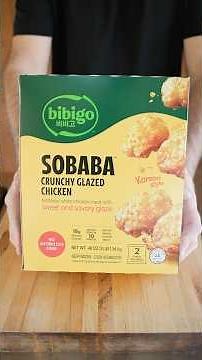 Trying Bibigo Sobaba Crunchy Glazed Chicken from Costco - #costco #foodreview #koreanfood #shorts