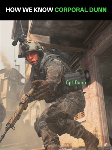 "Marine Or Ranger?" - How New Players will know Corporal Dunn vs How we know him 🪖 #shorts #mw2 #mw4