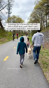 Day trip ideas: 🌲Hopkinton State Park is nearby - swim, bike, boat, picnic, or just have fun exploring the 10 miles of trails (see my previous reel about this state park) 164 Cedar St., Hopkinton, MA 🌸Garden in the Woods is 45-acres of woodland botanical gardens. The Garden is the largest landscaped collection of wildflowers in New England! 180 Hemenway Road, Framingham MA Things to know before you go: 📍Cochituate Rail Trail & Cochituate State Park (43 Commonwealth Road, Natick, MA) 🅿️ We pa