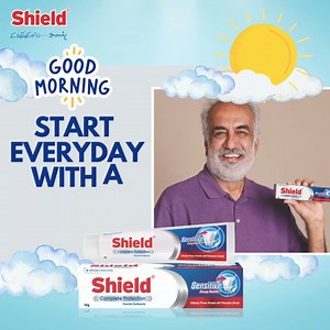 Shield Complete Protection Toothpaste offers comprehensive care for your family's diverse needs. From cavity prevention to tartar control, experience the confidence of all-day protection. Because every smile in your family deserves the best. #ShieldMuskurahat #ShieldChamps #ShieldOralCare #HansoZaraAurKhilkhilaKe #MithaasSeDarnaKaisa #Toothpaste #Toothbrush #OralHealth #HealthyTeeth #OralCare #Lifeisgood #Smile #Mood #Love #Design #Kids #Future #BrightSmiles #ProudlyPakistani #SupportLocal #Made