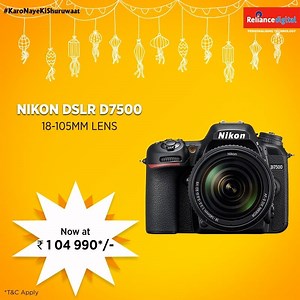 18K views · 20 shares | Capture all the special moments this Diwali. Make the best of the great offers available on the latest range of DSLRs at the #FestivalOfElectronics and get 5% cashback only at Reliance Digital. #KaroNayeKishuruwaat T&C Apply. | Reliance Digital | Facebook