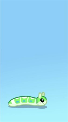 Move Mr Caterpillar! Watch out for the big blue guy!