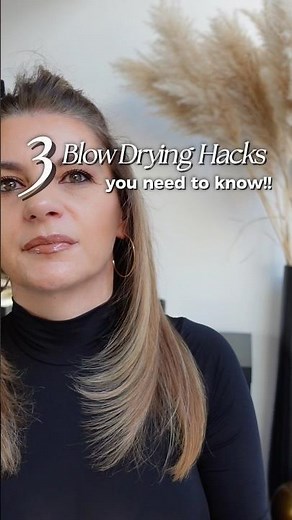 IMPORTANT Hacks when Blow Drying your hair! ✅