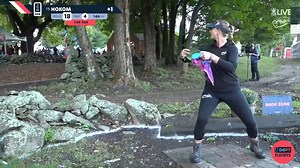 "This is Maple Hill" Sarah Hokom and Catrina Allen go back-to-back from the drop zone ⚡️ | Disc Golf Pro Tour
