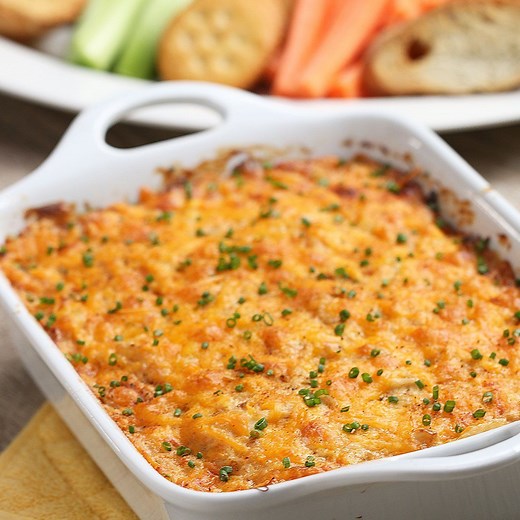 Don't get crabby, eat some dip! 🦀 Recipe: https://tasty.co/recipe/classic-hot-crab-dip-for-a-crowd To check out more Tasty recipes subscribe to: https://bzfd.it/2YrgTJE | Tasty
