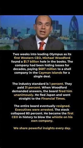 The CEO Who Exposed His Own Company’s $1.7 Billion Fraud