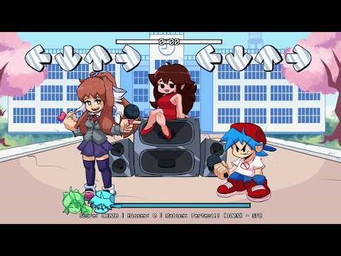 FNF VS MONIKA HD - HIGH SCHOOL CONFLICT | Friday Night Funkin' x Doki Doki Literature Club