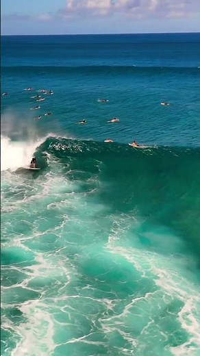 Didn’t get the whole thing! #surfers #surfing #onethatgotaway #surf #waves #oahu #hawaii