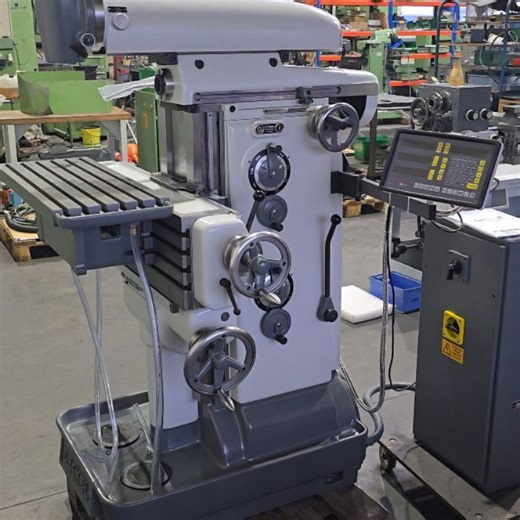 Arnold Werkzeugmaschinen GmbH &Co.KG | Deckel FP2 E (Baujahr 1961) komplett überholt, mit neuer Digitalanlage, dazu noch ein paar Vorher-/Nachher-Bilder. Das besondere an dieser... | Instagram