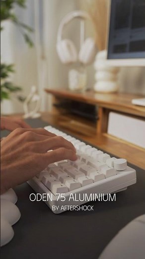 NEW Aluminium Base wireless keyboard - AFTERSHOCK ODEN 75 aluminium
