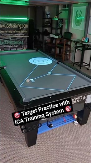 🎯 Target Practice with ICA Training System 🎯 #8ballpool #onepocket #billiards