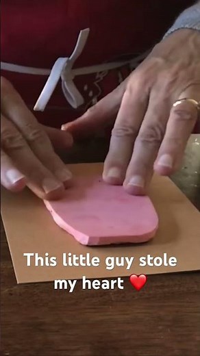 Cute Custom Made Rubber Stamp comes to life as an adorable Card