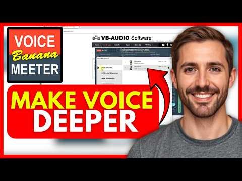 How To MAKE Voice Deeper In Voicemeeter (EASY) 2026