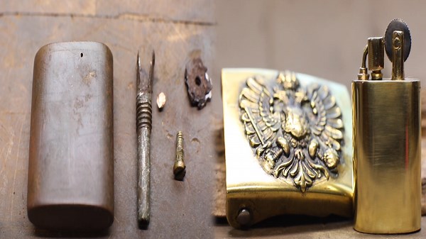 Classic Trench Lighter Restored to Perfection