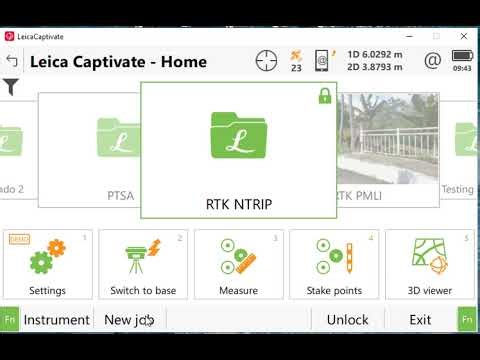 Static Measurement Leica GNSS GS18