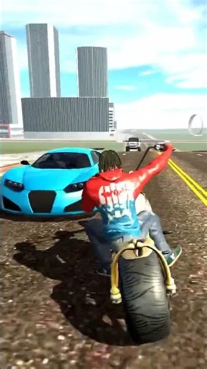 INSANE Bike Stunt 😱 90 KM/H Extreme Ride | Crazy Motorcycle Gameplay#shorts