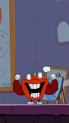 The Funniest Way The Noise Defeats Pepperman! #pizzatower #peppino #perman #shorts