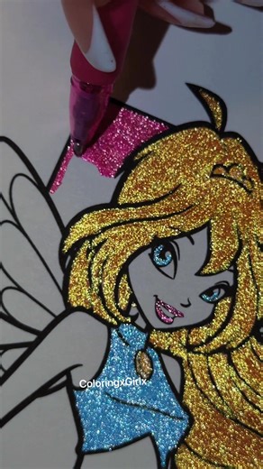 Winx Club Bloom: A Splash of Color and Art