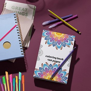 Livre de coloriage mandala pleine conscience - Détente et créativité - 120 pages - Etsy France