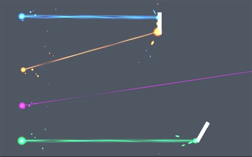 【Unity教程】 2D 激光光束效果（特效）制作【中文解说】无需纹理图片，基于shader graph实现