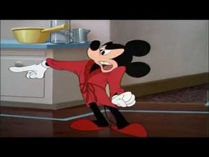 Mickey Mouse Tells The Phantom Virus to Get Out and Scram