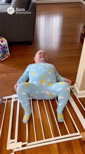 Little pickle vs the baby gate