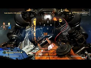 How to solo EN06 Guardian in the Gleaming depths raid | PA Melee build | Fallout 76