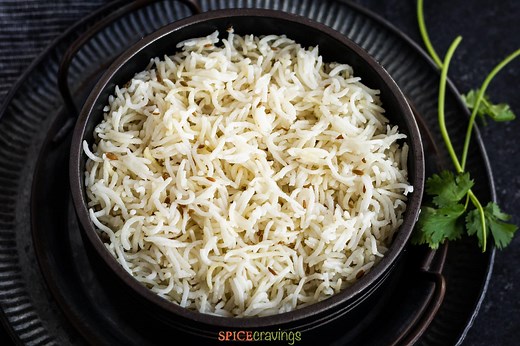Jeera Rice - Cumin Rice (Instant Pot Recipe)