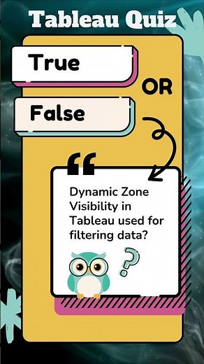 Dynamic Zone visibility in Tableau