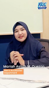 As a proud Muslim, she has always felt valued and respected at KCC—where inclusivity thrives and discrimination has no place ❤️ Let’s take a glimpse into Ma’am Mariah Asliah’s journey as she shares her story. ✅ KCC is open for all ages, elementary, high school graduates, religions, genders, PWDs and tribes! ✅ REQUIREMENTS: Bring your updated BIODATA or RESUME with photo 📍 For walk-in applicants, apply at KCC Mall of Cotabato Hiring Office, Parang Road. Beside OWWA Training Center. OPEN DAILY FR