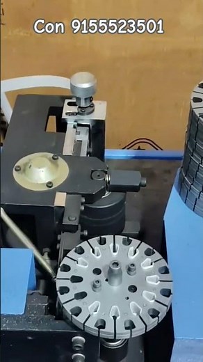 fan winding machine process setup
