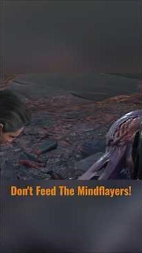 BG3 What Happens If You Help The Dying Mind Flayer Act 1 #shorts #baldursgate3