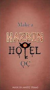 Make A Hazbin Hotel OC | art challenge