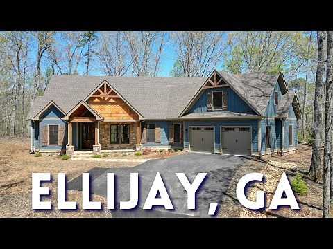 🏡 Luxury Cabin Tour | 249 Harris Creek Dr, Ellijay GA | Gated Community Near Carter’s Lake