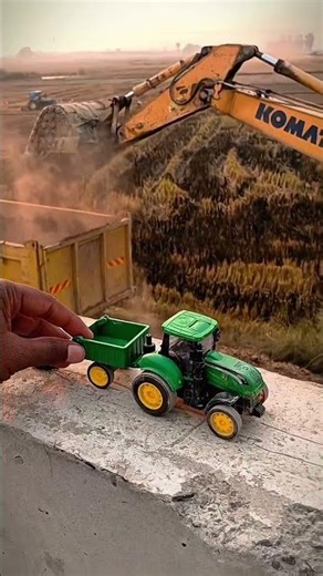 Unboxing sonalika Tractor Trolley & Farm Die-Cast model Testing Review