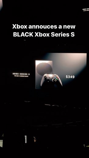 16K views · 53 reactions | Xbox announces a new Xbox Series S in Black with 1TB storage at the Xbox Games Showcase! #xbox #gaming | Elly Awesome | Facebook