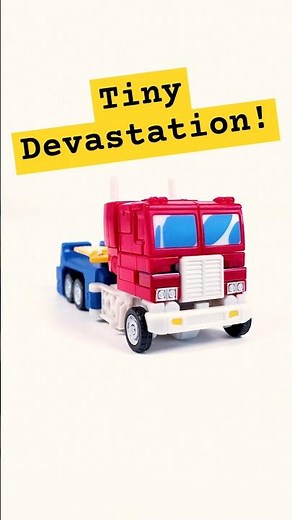 This Tiny Robot Transforms Into Something AMAZING