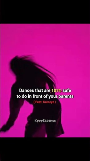 Dances that are 101% safe to do in front of your parents😌#kpop