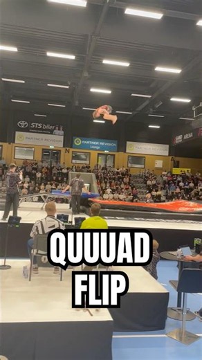 Highest quad backflip ever? 😱