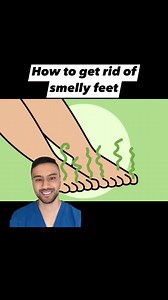 Foot doctor tips on how to get rid of smelly feet #fypシ゚viralシ #fypシ゚ #viralvideo #viralpost #viralvideo #feetcare #feet #feetfirst #podiatry #podiatrist #dermatology #smelly | The Good Foot Doctor