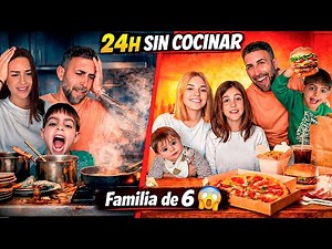 24 HOURS WITHOUT COOKING 😱 Only Food Delivery and Bars (Family Challenge)