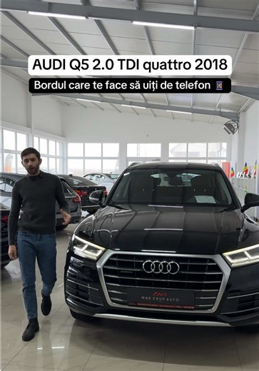 Audi Q5 2.0 TDI quattro Design 2018 - Disponibil în Stoc