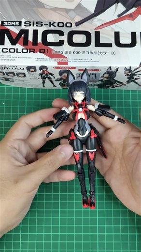 30MS SIS-K00 MICOLULU [COLOR B] Speed Build Part2/2 #bandai #30ms #micolulu