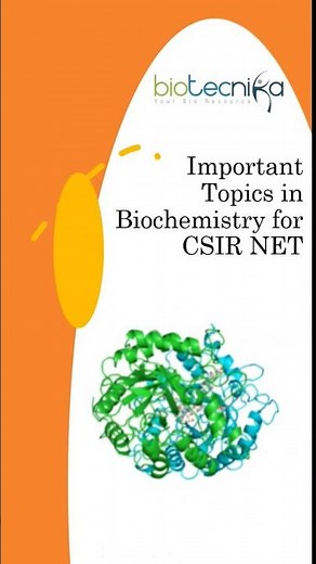 Important Biochemistry Topic List For CSIR NET Life Science Exam #biochemistry #csirnet