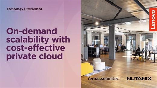 As a managed service provider, fernao somnitec needed a flexible, cost-effective solution to keep up with customers' fast-changing workloads. With Lenovo's hyperconverged infrastructure and the Nutanix platform, they now benefit from: 📈 On-demand scalability 🧑‍💻 Simplified IT operations 💰 Optimized cost-efficiency Read more about their journey to provide reliable private cloud services with speed and confidence: https://lnv.gy/3RPYwJ9 #AIForAll | Lenovo Data Center