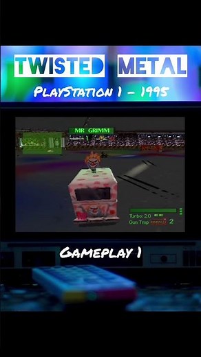 Twisted Metal PS1 - 1995 Gameplay 1
