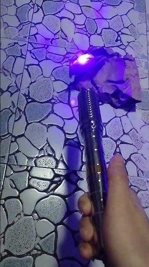 High Power blue Laser Pointer Most Powerful Focus Lazer Burning Laser #laserpen