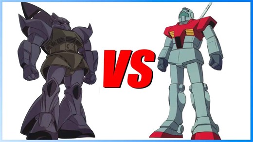 GM vs Gelgoog mobile suit comparison [UC Gundam lore]